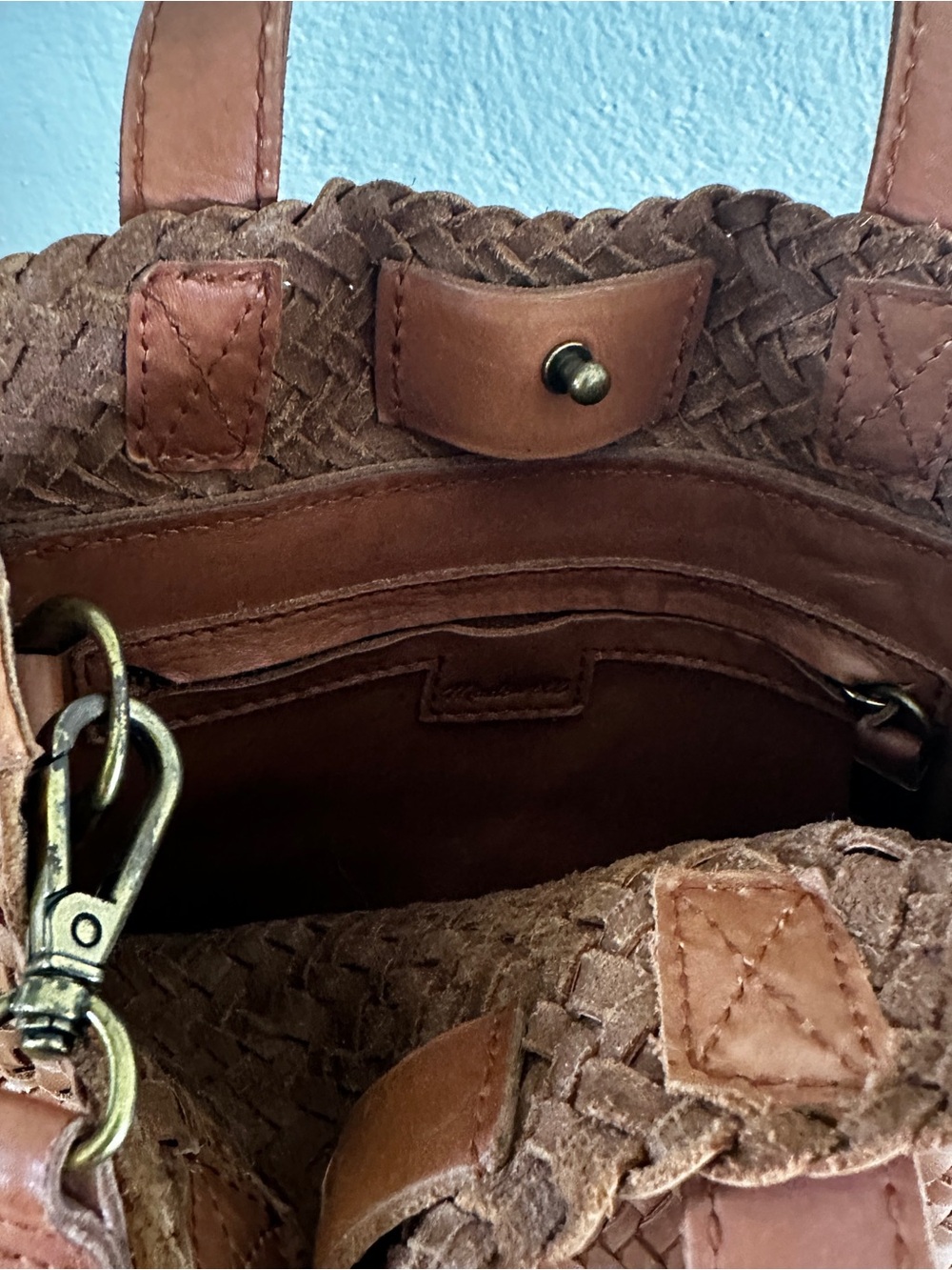 Madewell Woven Small Transport Bag - Picture 7 of 7